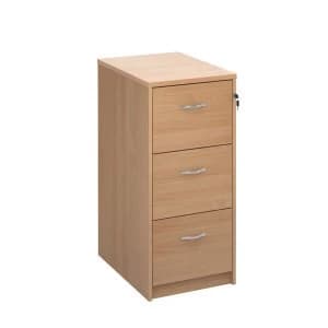 Dams Three-Drawer Executive Filing Cabinet 1045mm - Beech