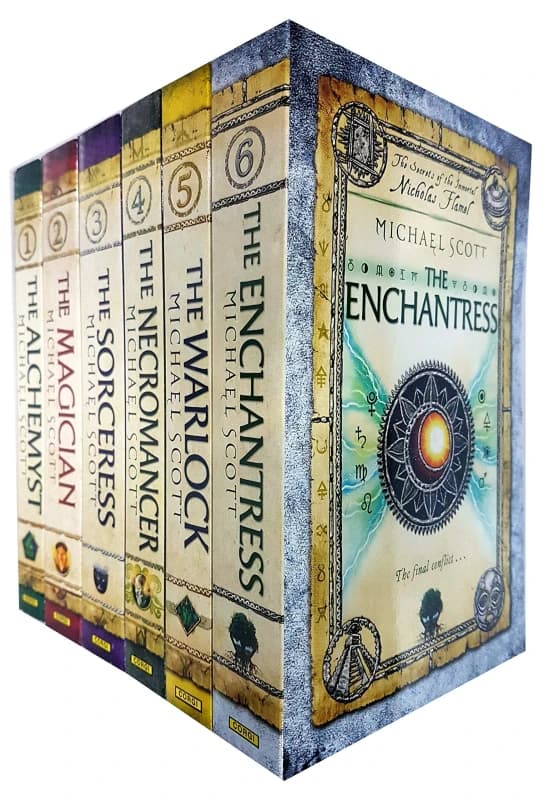The Secrets Of The Immortal Nicholas Flamel 6 Books Collection Set By Michael Scott Michael scott Books