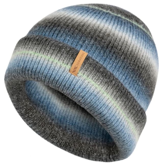 Trespass Trespass Men Chevron Beanie in Blue Blue One Size Male 5063574823784