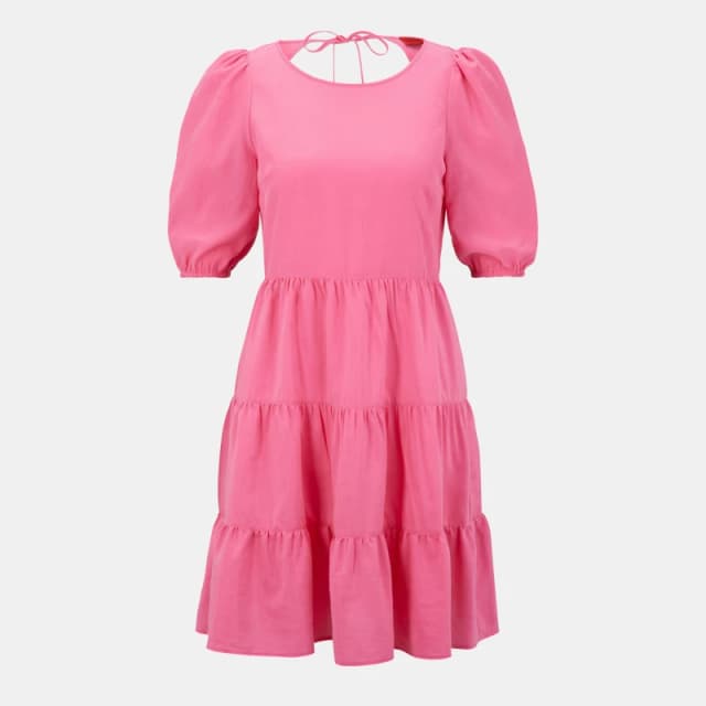 Hugo Womens Komiri Wrap Dress Medium Pink female 4 (XXS)