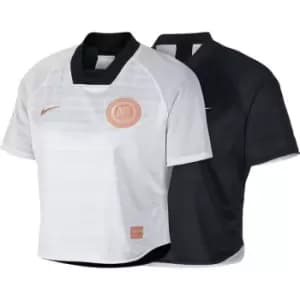 Nike Dry Fc Top Ss - Black