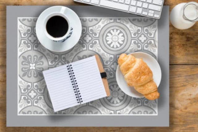 Native Home & Lifestyle Sicily Vinyl Table Mat 33x45cm (Set of 4) Multi unisex