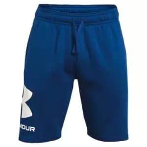 Under Armour Armour Rival Fleece Logo Shorts Mens - Blue