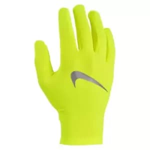 Nike Miler Running Gloves - Yellow