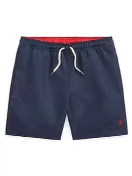 Ralph Lauren Boys Swim Shorts - Navy, Size Age: 5 Years