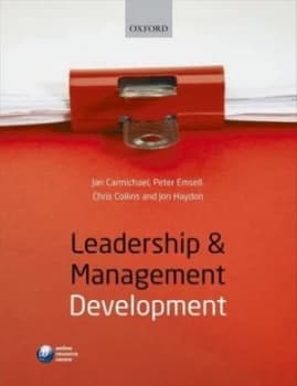 Leadership and management development by Jan Carmichael