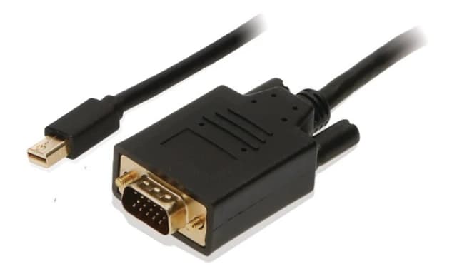 2-Power CAB0027A video cable adapter 1m VGA (D-Sub) Mini DisplayPort