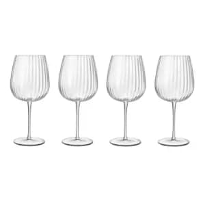 Optica Burgundy / Gin Glasses - Dishwasher Safe, 750ml Pack of 4