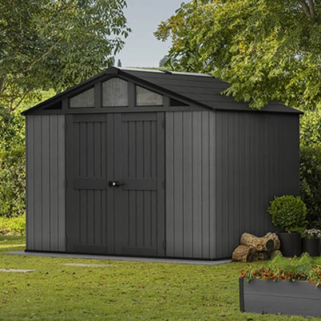 Keter Stronghold 10X8 Shed - Grey
