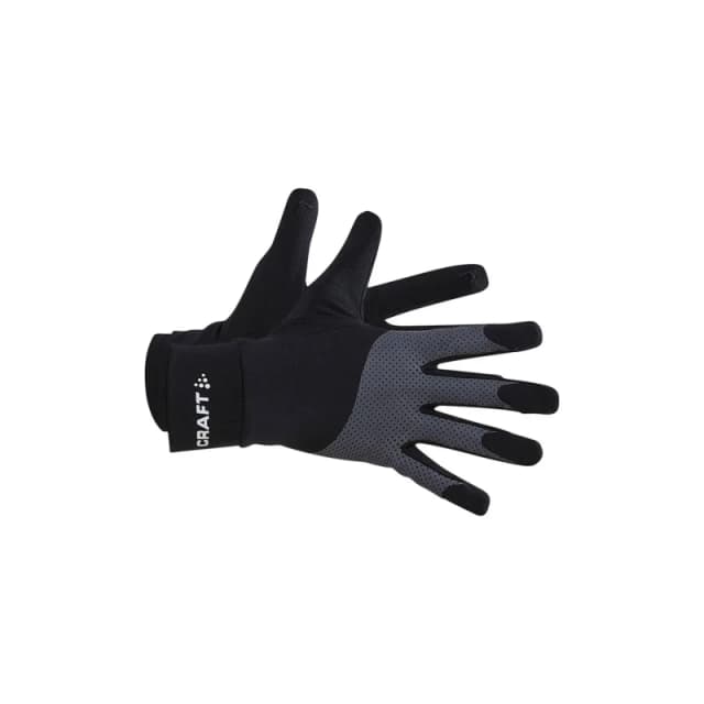 Gloves Craft adv lu fleece Noir Unisex L