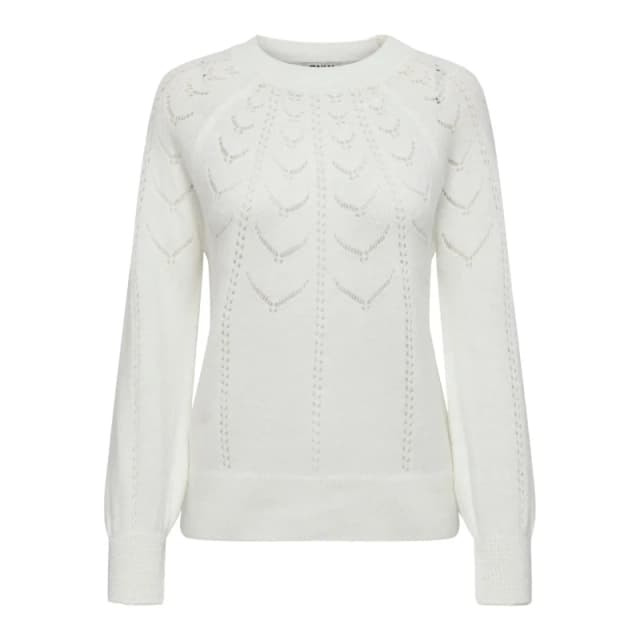 Only Womens o-neck sweater Only Onlmikany Beige Female L