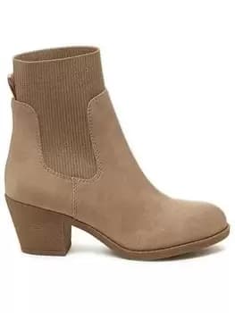 Rocket Dog Rocket Dog Franklin Elmer Slim Ankle Boots - Camel, Brown, Size 5, Women
