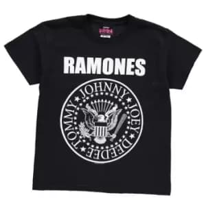 Official Ramones T Shirt Junior - Black