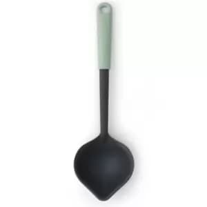 Brabantia Tasty+ Soup Ladle Plus Scraper, Jade Green