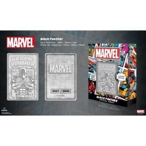 Black Panther (Marvel) Silver Limited Edition Collectable Ingot