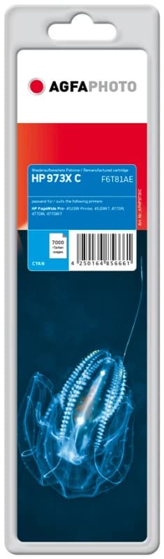 AgfaPhoto APHP973XC toner cartridge Compatible Cyan