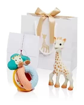 Sophie la Girafe Sophisticated Set with Sophie la Girafe & Rattle - Ages 0+