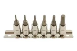 Laser Tools 5682 Hex Bit Set 1/4"D 6pc