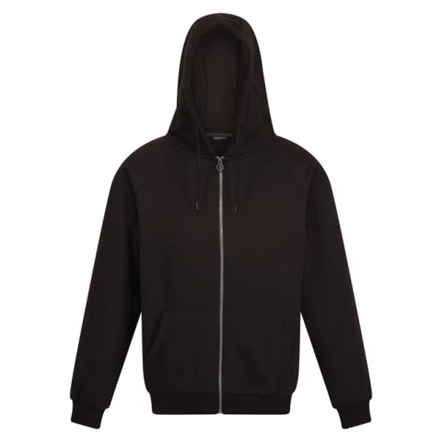 Regatta Professional Mens Full Zip Hoodie in Black Size: XS Black Male XS