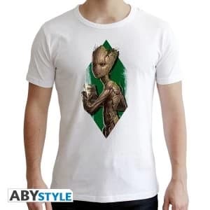 Marvel - Teen Groot Mens X-Small T-Shirt - White