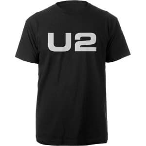 U2 - Logo Mens Small T-Shirt - Black