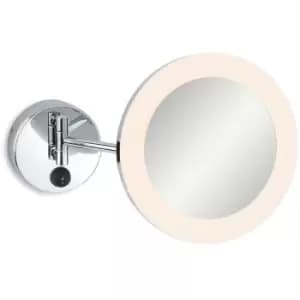 06-firstlight - Lily Chrome LED bathroom mirror 1 bulb 20cm