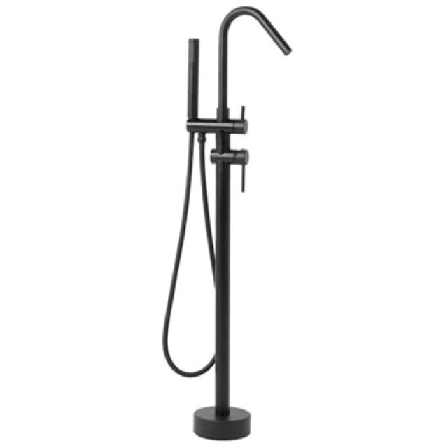 Beliani Freestanding Bathtub Faucet Victoria Black