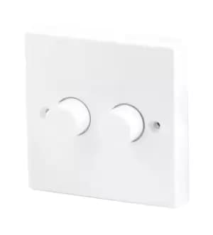 Robus 250W Dimmer Switch 2 Gang 2 Way- L2502G2W