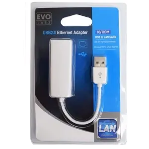 Evo Labs 10/100 USB 2.0 to Ethernet Adapter