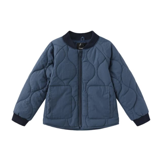 Firetrap Kids Quilted Jacket Blue male 2-3 Yrs