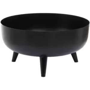 Alina Black Planter - Premier Housewares