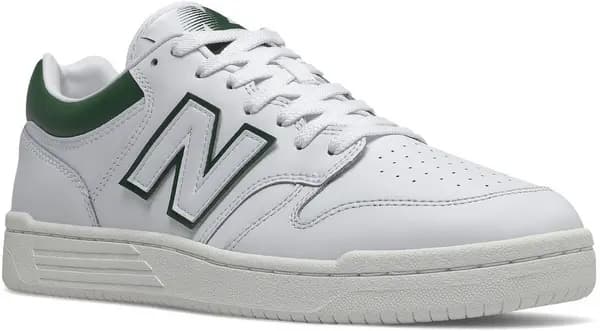 New Balance White With Timberwolf 480 Trainers White Male 9 192099UK