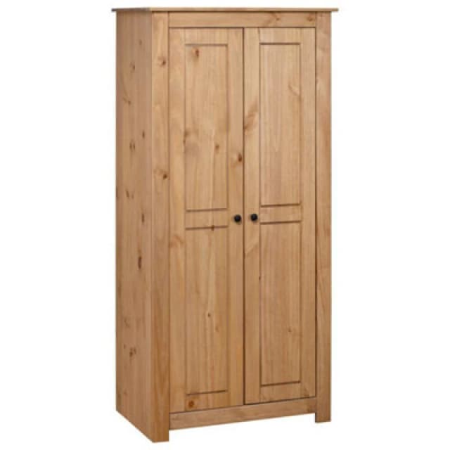Vidaxl Wardrobe 80X50X171.5cm Solid Pine Panama Range