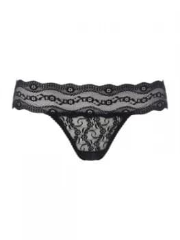 b.temptd Lace kiss bikini Black