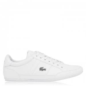 Lacoste Chaymon Nappa Mens Trainers - White/White