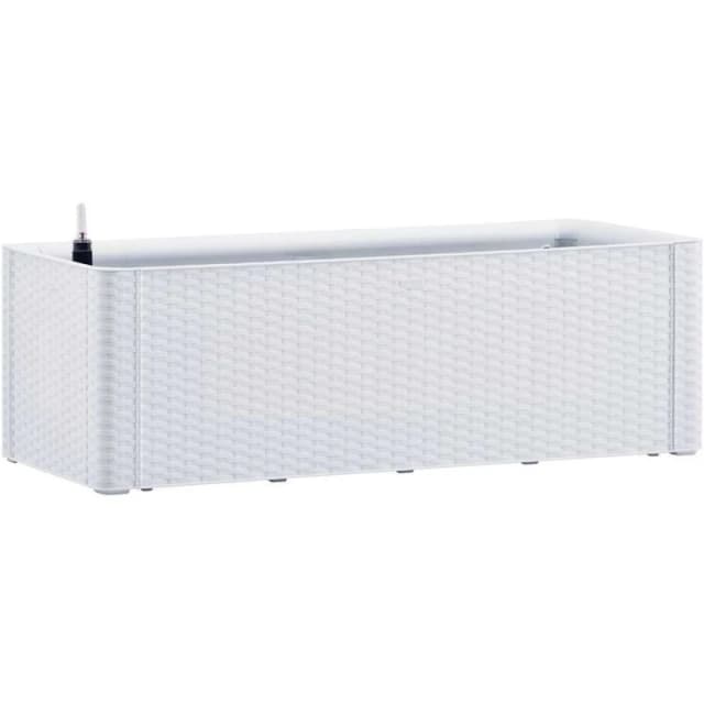 VIDAXL Garden Raised Bed with Self Watering System White 100x43x33cm Vidaxl 8720286193860