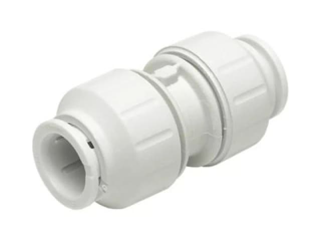 John Guest Straight Connector 22mm White