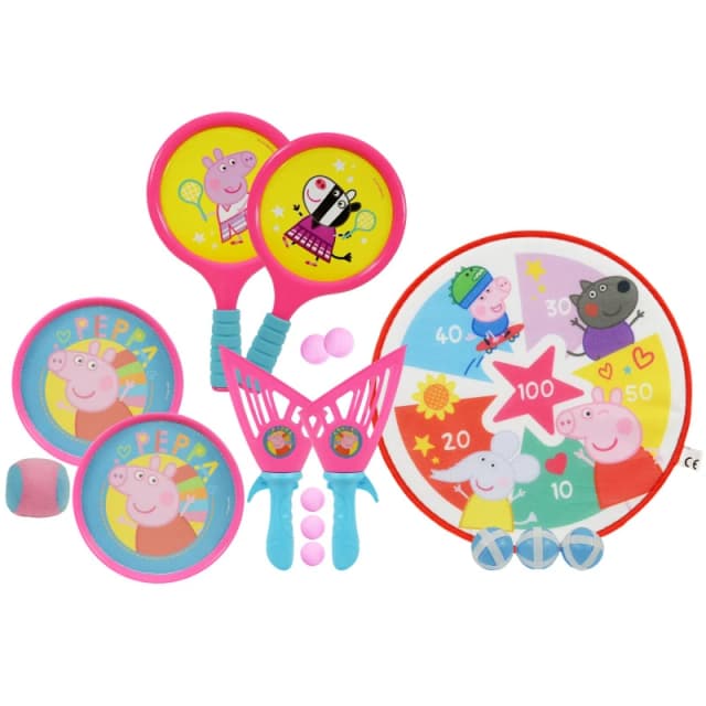 Peppa Pig Peppa Pig Bumper Box 4in1 Garden Games - Peppa Pig Male TC45901