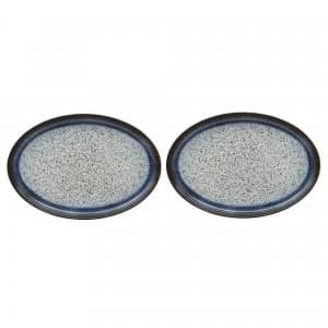 Denby Halo 2 Piece Medium Oval Tray Set