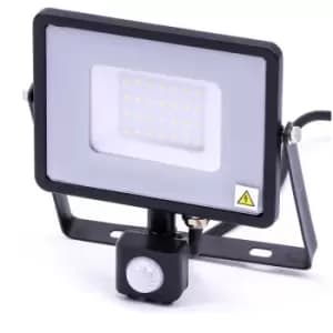 V-Tac 461 Vt-30-S 30W Pir Sensor Floodlight 4000K Black
