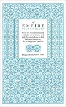Of Empire by Francis Bacon Book