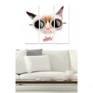 MDF292458596 Multicolor Decorative MDF Painting (3 Pieces)