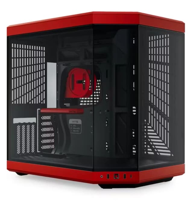 HYTE Y70 Mid Tower Case - Red