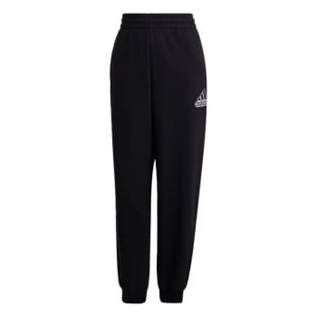 adidas Essentials Outline Logo Joggers Womens - Black / Black