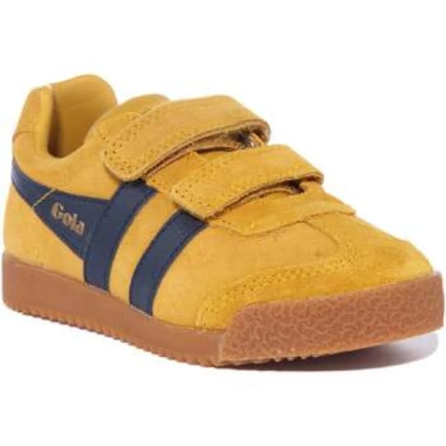 Gola Harrier Velcro boys's Trainers in Yellow