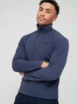 Helly Hansen Daybreaker Half Zip Fleece - Dark Blue, Dark Blue Size M Men