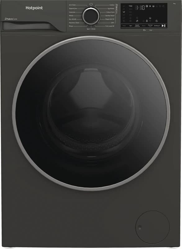Hotpoint Fabric Care HBCA 93G CARE UK 9KG Washing Machine with 1400 rpm - Dark Grey - A Rated