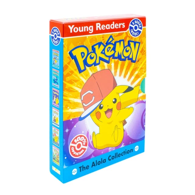 Young Readers Pokemon Level 2 Passport to Reading Alola 6 Books Collection Box Set (Making The Band, Play Bail, Pikachu!) Pokemon Books