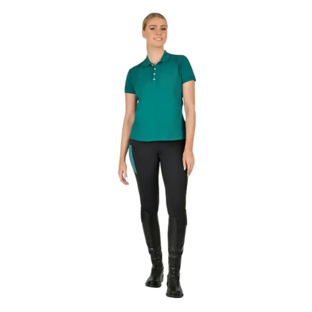 Dublin Lauren Short-Sleeved Polo Shirt Dark Green female