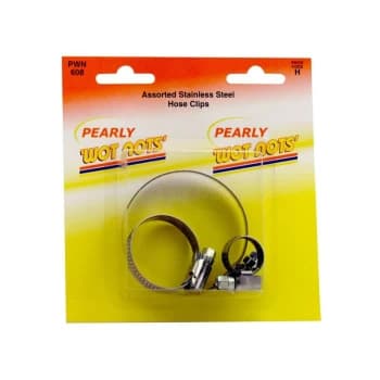 Assorted S/S Hose Clips - Pack of 3 - PWN608 - Wot-nots